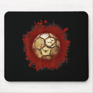 Mousepad Fútebol Zumbi Sangue Divertido Assustador Jogador