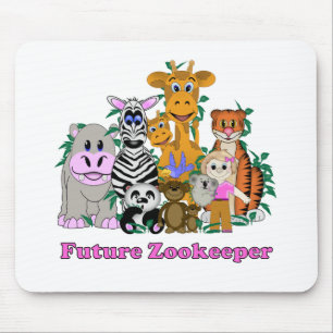Mousepad Futura Menina Zookeeper