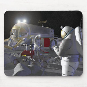 Mousepad Futuras missões de exploração espacial 11