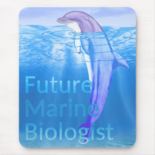 Mousepad Futuro Biólogo Marinho (Frente)