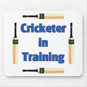 Mousepad Futuro Cricketer ou Cricketer no treinamento