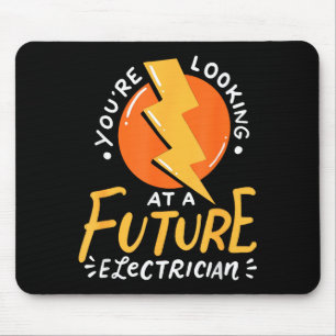 Mousepad Futuro Elétrico Engraçado Engenheiro Elétrico