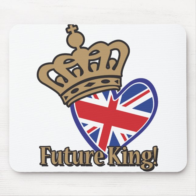 Mousepad Futuro Rei do Reino Unido (Frente)