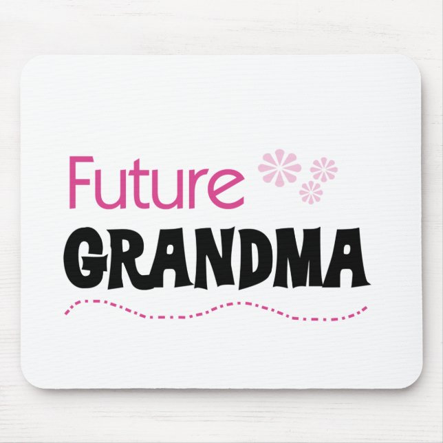 Mousepad Futuros Camisetas e presentes da vovó (Frente)