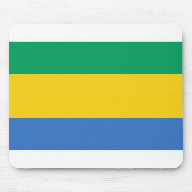 Mousepad Gabão Flag (Frente)