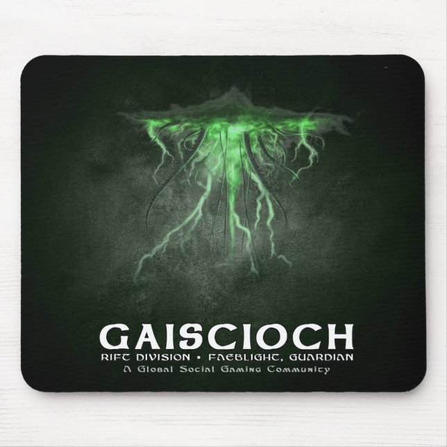 Mousepad Gaiscioch - tapete do rato da divisão da falha (Frente)
