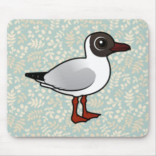Mousepad Gaivota de cabeça negra de Birdorable