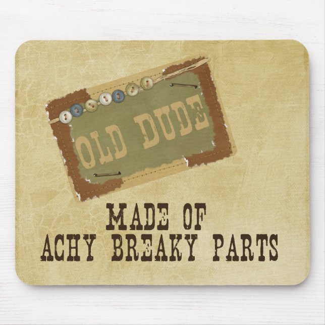 Mousepad Gajo idoso (Frente)