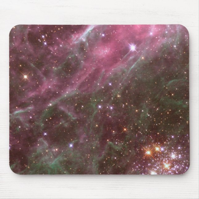 Mousepad galáctico do céu nocturno (Frente)