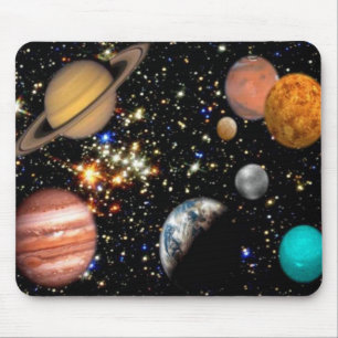 Mousepad Galáxia de planetas exteriores