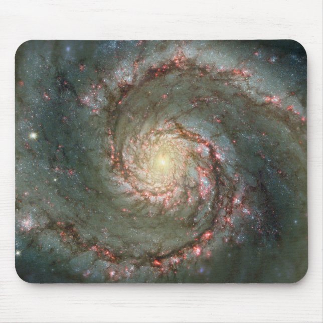 Mousepad Galáxia espiral M51 (Frente)
