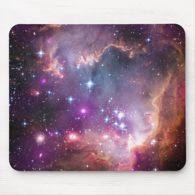 Mousepad Galáxia Estrelas Espaciais Externas Galácticas Int (Frente)