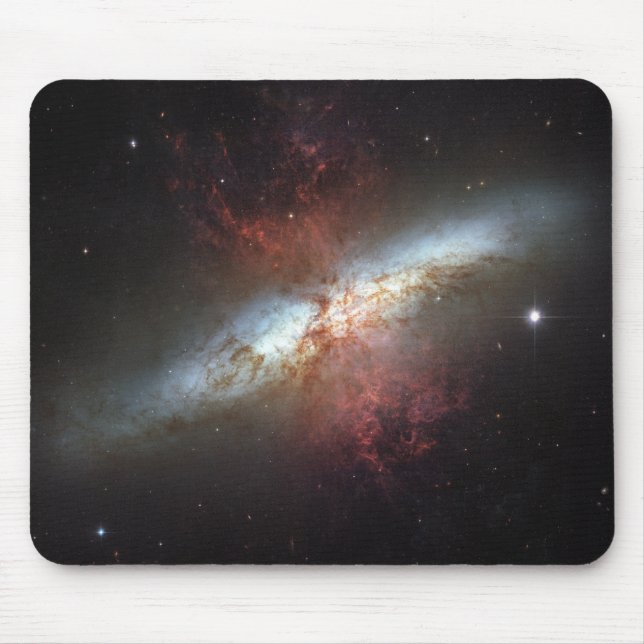 Mousepad Galáxia Starburst, Messier 82 (Frente)