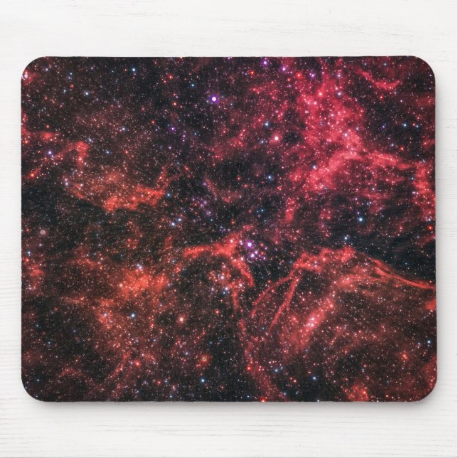 Mousepad Galáxia Vermelha Espacial (Frente)