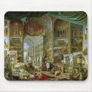 Mousepad Galeria das vistas de Roma antiga, 1758