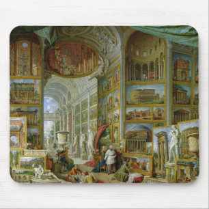 Mousepad Galeria das vistas de Roma antiga, 1758