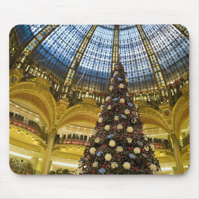 Mousepad Galeries La Fayette no Natal, Paris, França (Frente)