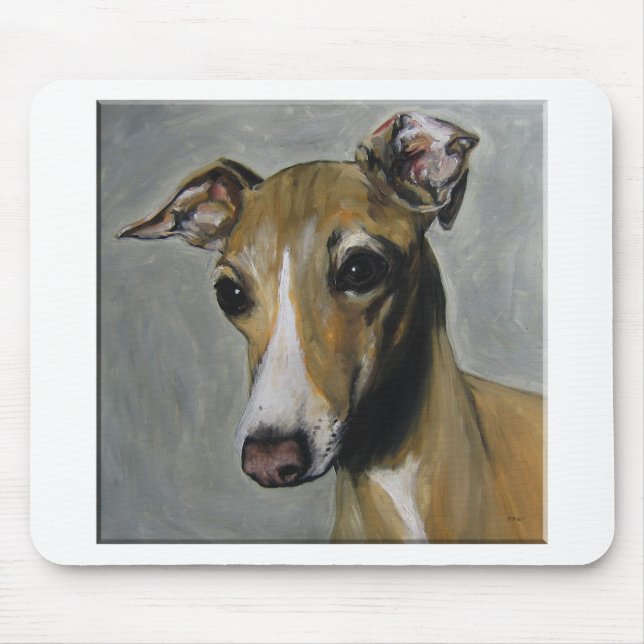 Mousepad Galgo italiano (Frente)