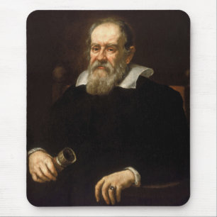 Mousepad Galileu Galilei: Pai da Ciência e Astronomia