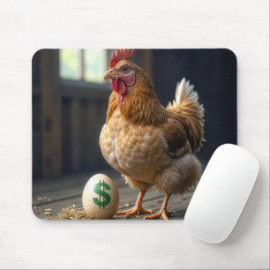 Mousepad Galinha Com Ovo Caro