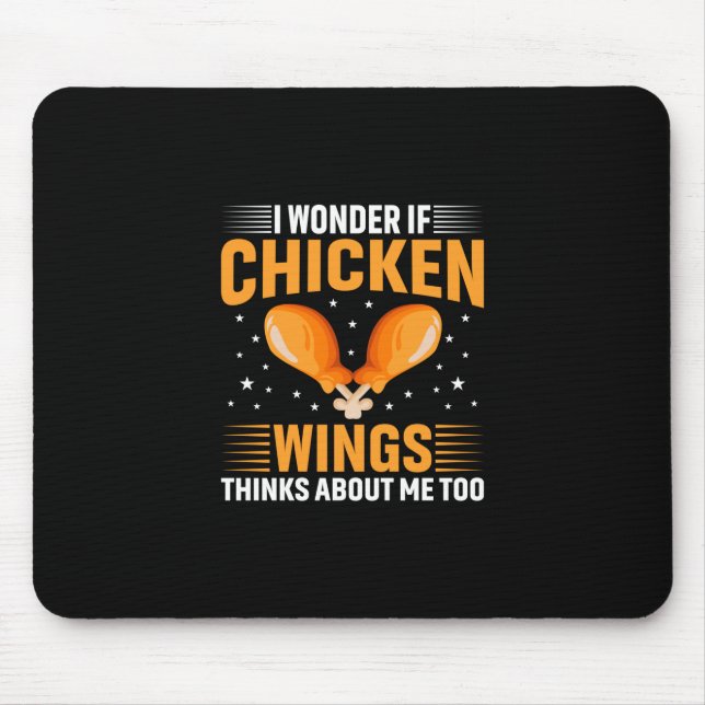 Mousepad Galinha de Arte Chicken Wing (Frente)
