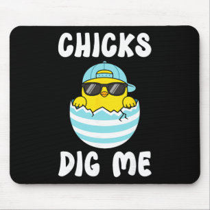 Mousepad Galinha de Páscoa de Ovos de Galinha Me Cool Sungl