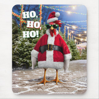 Mousepad Galinha do Papai Noel