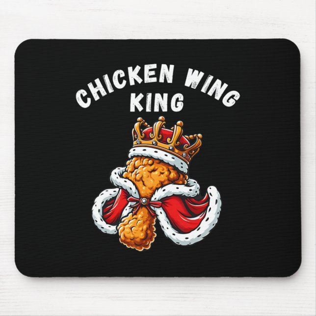 Mousepad Galinha Engraçada Churrasco Galinha Galinha com Mã (Frente)