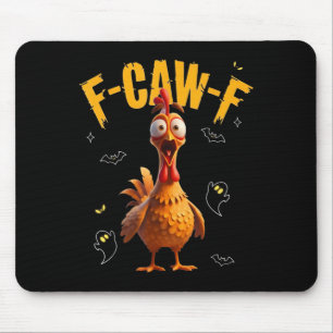 Mousepad Galo Assustador F-caw-f Fantasma 