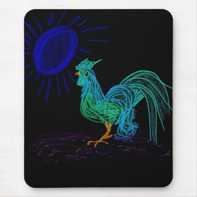 Mousepad Galo Caipira Diurno (Frente)