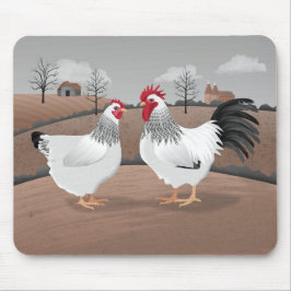 Mousepad Galo e Galinha