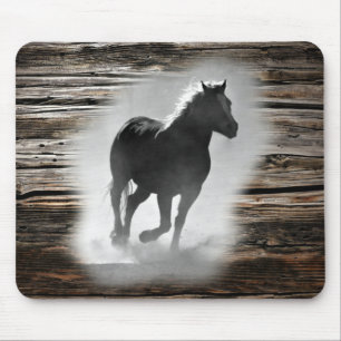 Mousepad Galopagem de Cavalos Selvagens