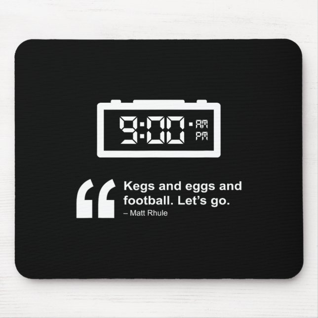 Mousepad Galos E Ovos E Futebol (Frente)
