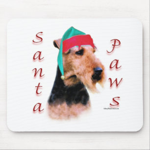 Mousepad Galsh Terrier Papais noeis Paws