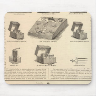 Mousepad Galvano Faradic Manufacturing Company Bickford