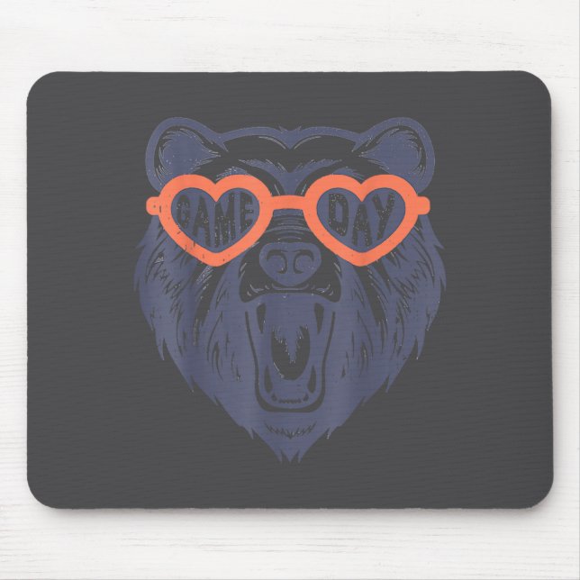 Mousepad Game Day Bear  (Frente)