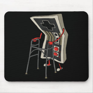 Mousepad Gamer Antigo Divertido Jogos Retro Video Game 80s