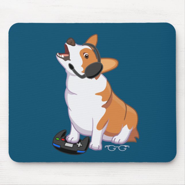 Mousepad Gamer de Hardcorgi (Frente)