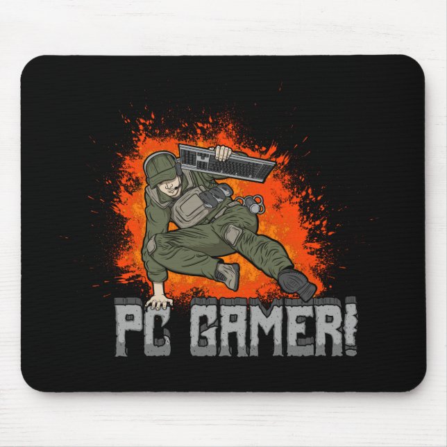 Mousepad Gamer do PC! (Frente)