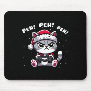 Mousepad Gamer Engraçado Joga Vídeo Jogo Jogo de Natal Meni
