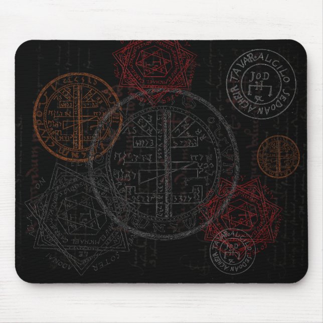 Mousepad Gamer Magic: Occult Picatrix (Frente)