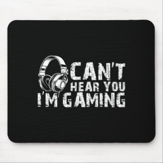 Mousepad Gaming Zone Focus Gamer Tee Funny Quote 