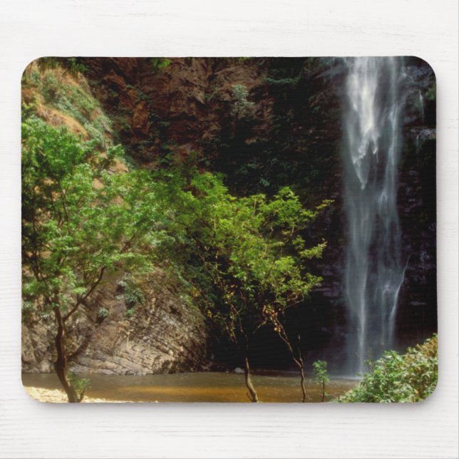 Mousepad Gana: Cachoeira Wli, também conhecida como Cachoei (Frente)