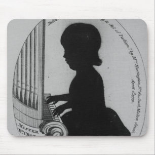 Mousepad Gancho de William que joga o órgão