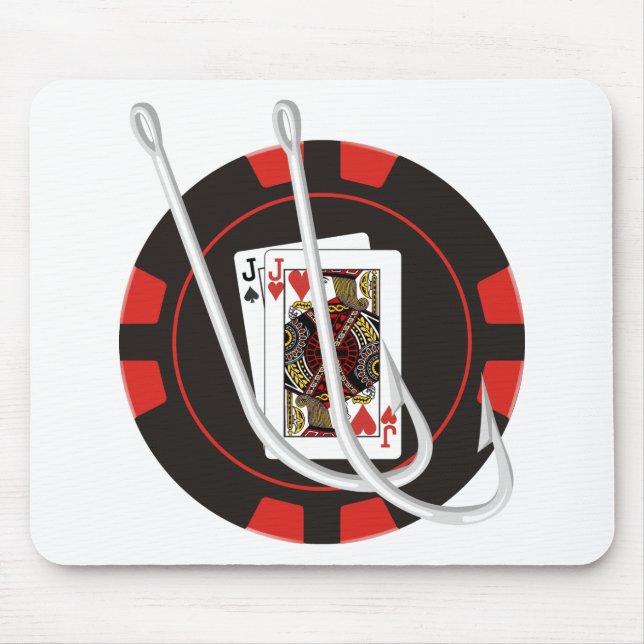 Mousepad Ganchos de peixes (Frente)