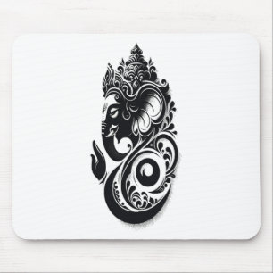 Mousepad Ganesha, Espiritual Hindu Ganesh Indiano Deus do Y
