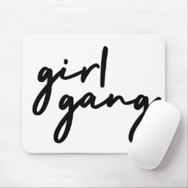 Mousepad Gang Garota | Na moda Moderno Poder Feminista