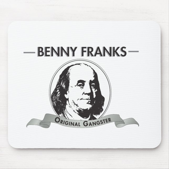 Mousepad Gângster do original das franquias de Benny (Frente)