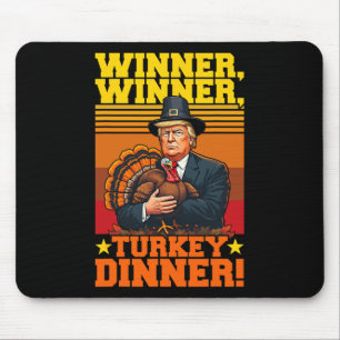 Mousepad Ganhador de Trump Engraçado Turquia Janta