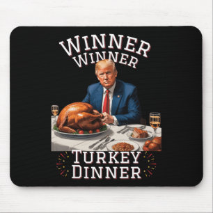 Mousepad Ganhador de Trump Engraçado Turquia Janta